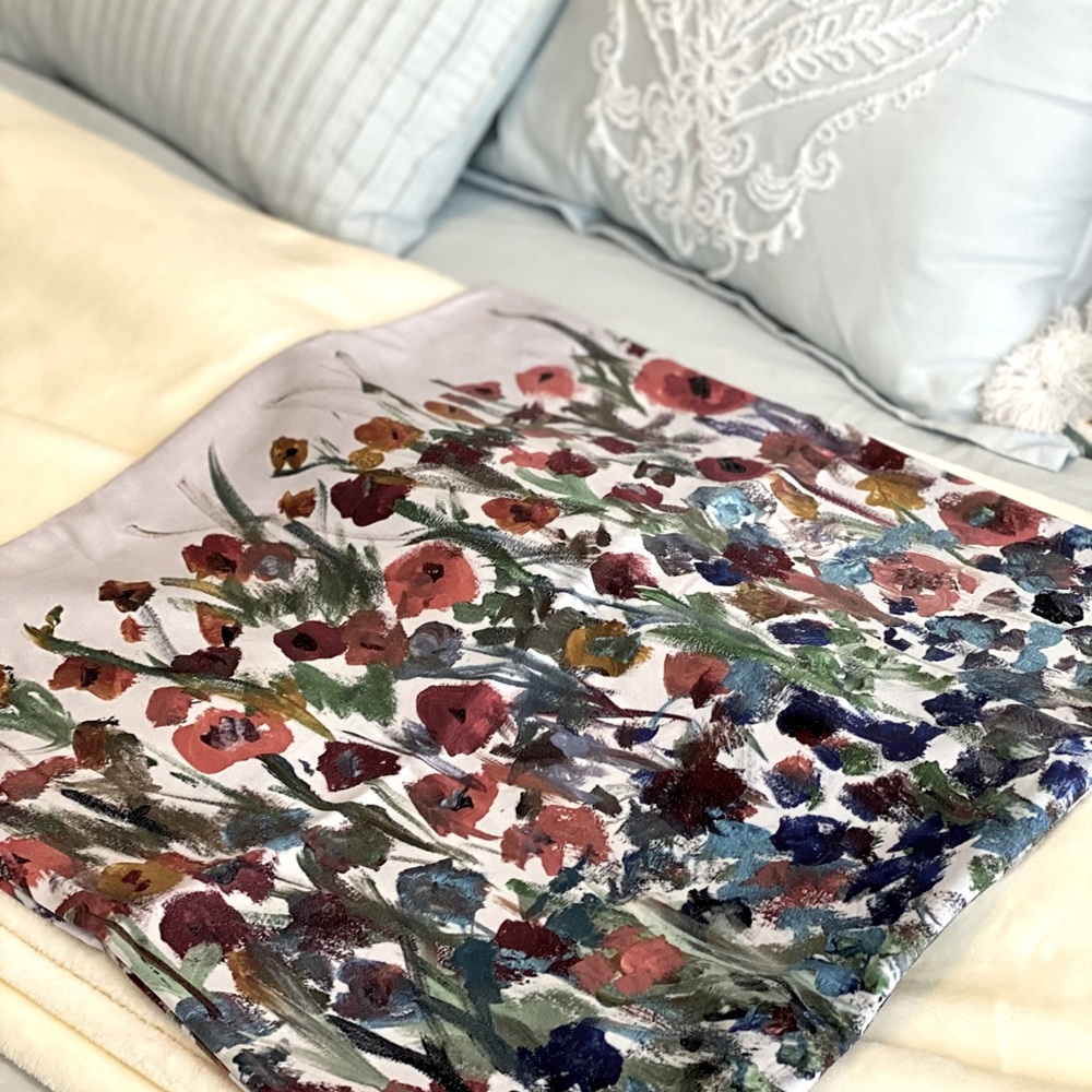 20x20 floral pillow covers